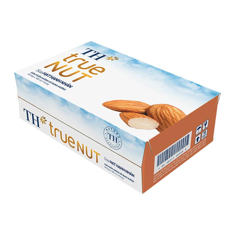 Thùng 48 Hộp Sữa Hạt Hạnh Nhân TH True NUT 180ml