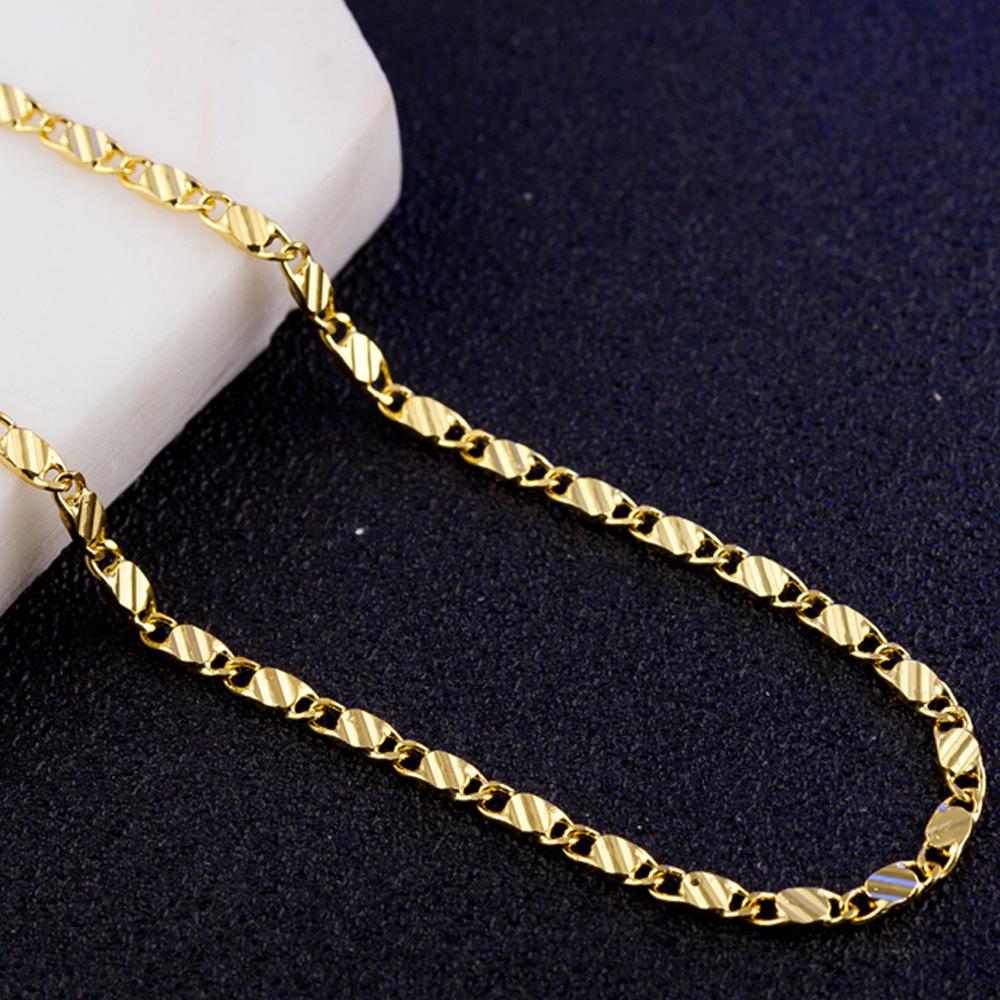Dây chuyền nữ mạ vàng 18k cao cấp - dv02