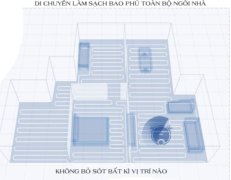 Robot hút bụi lau nhà Ecovacs Deebot DN55 (Ozmo900)