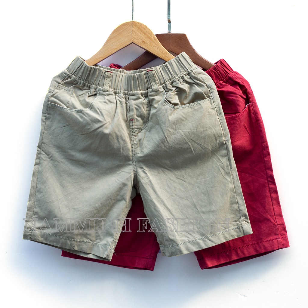 Quần short cho bé trai hàng big size, quần short cho bé trai từ 25-45 ký, quần lửng bé trai từ 25-45