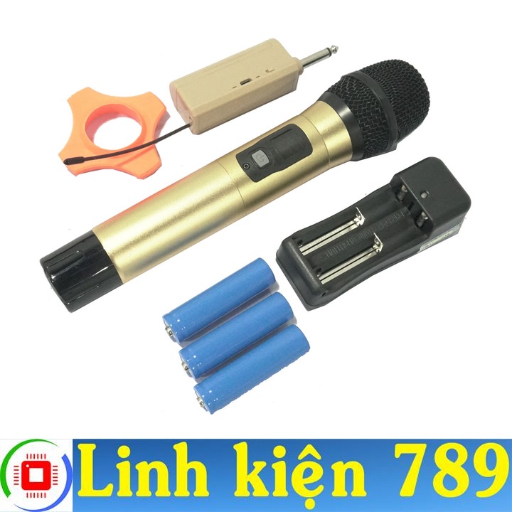Micro không dây đa năng bộ 1 mic - Linh Kiện 789