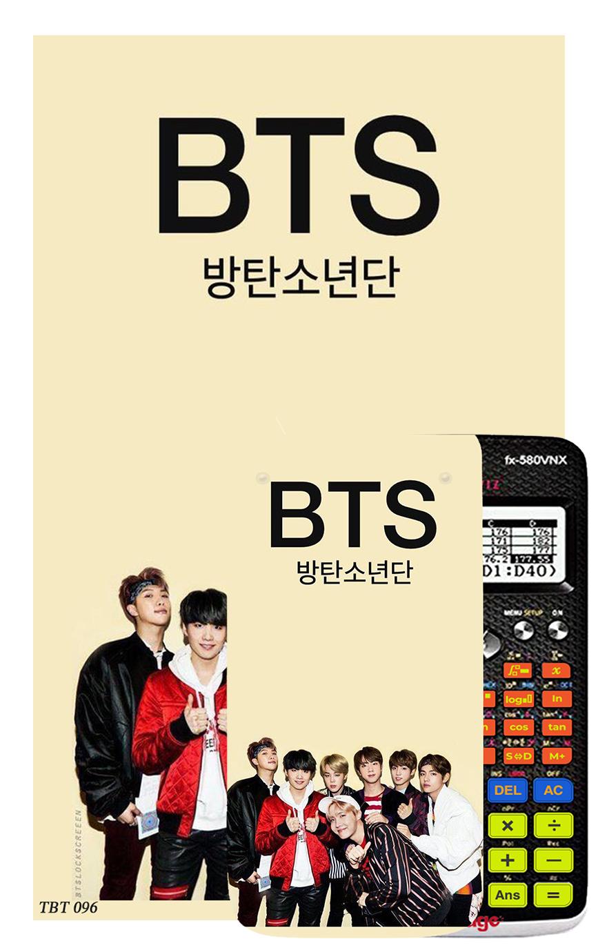Decal máy tính Casio Fan BTS 061