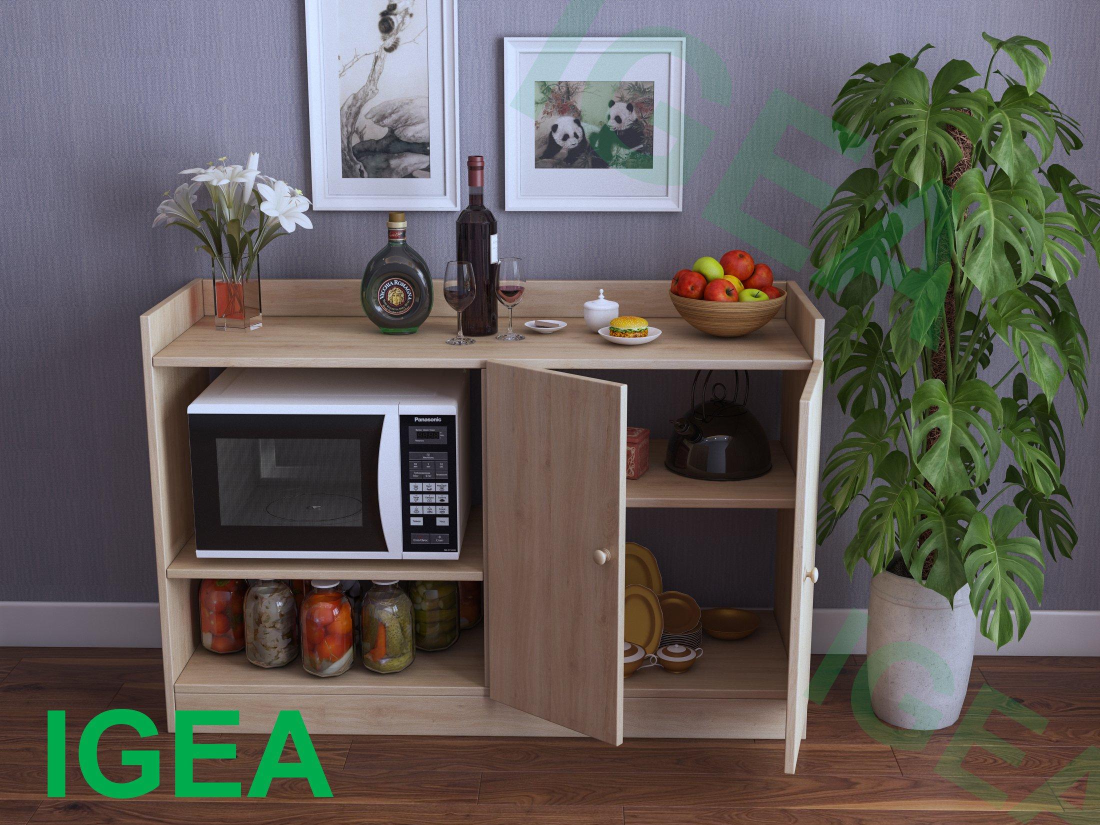 TỦ NHÀ BẾP 2 CÁNH có 3 màu lựa chọn