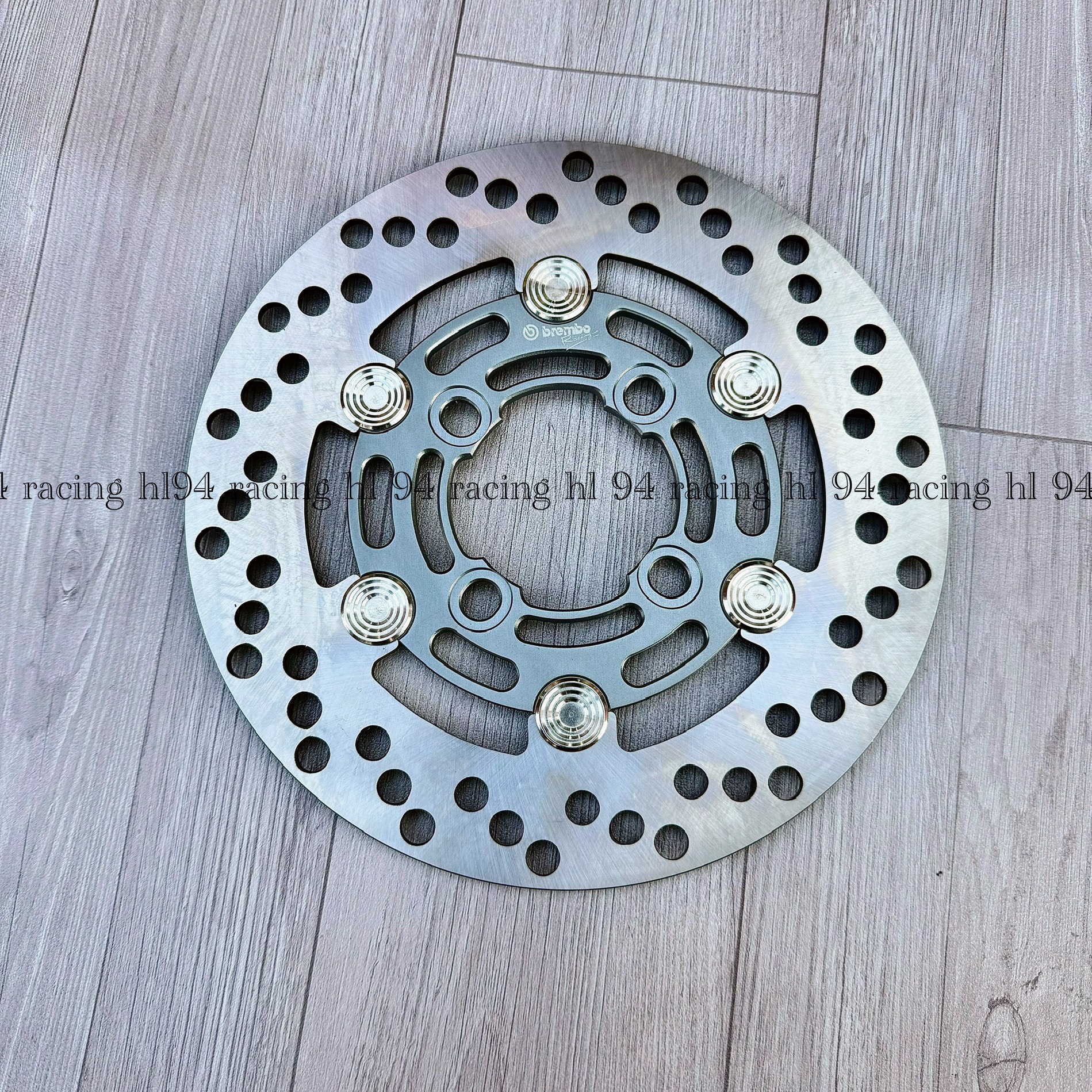 Đĩa brembo moto 3 220mm khoen inox 304