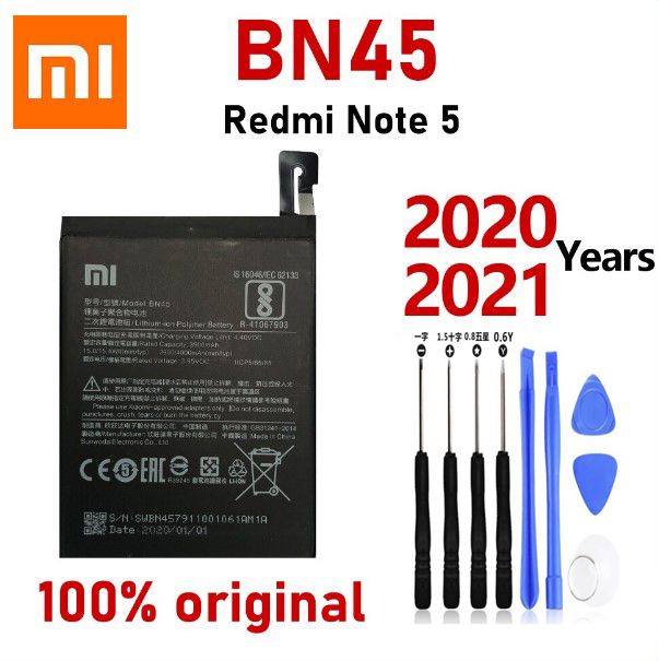 Pin Xiaomi Redmi Note  5 / Note 5 Pro BN45  - Tặng kèm bộ tháo mở