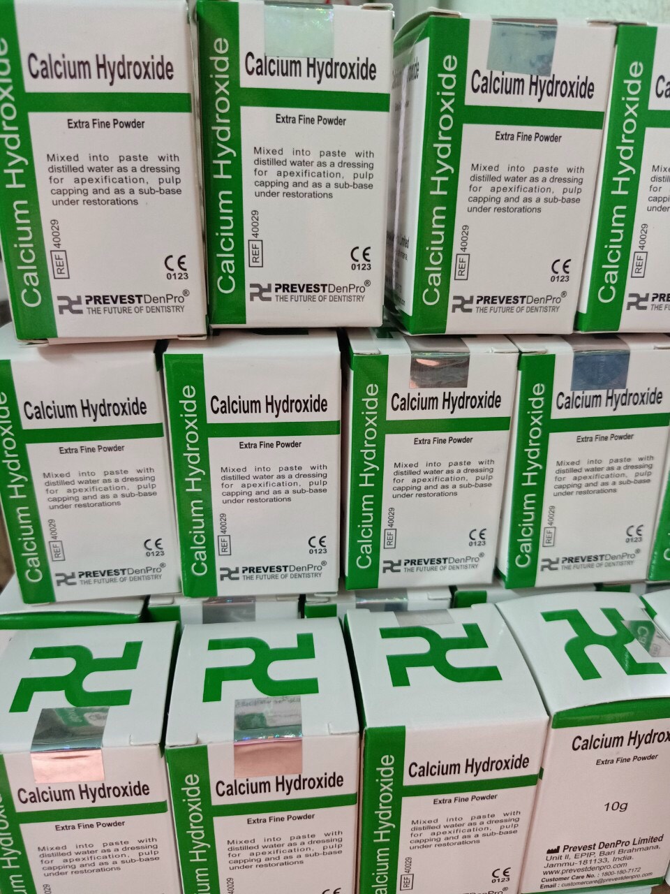 [BÁN CHẠY] ]Vật liệu che tuỷ - Canxi - CALCIUM HYDROXIDE ẤN ĐỘ (10g)