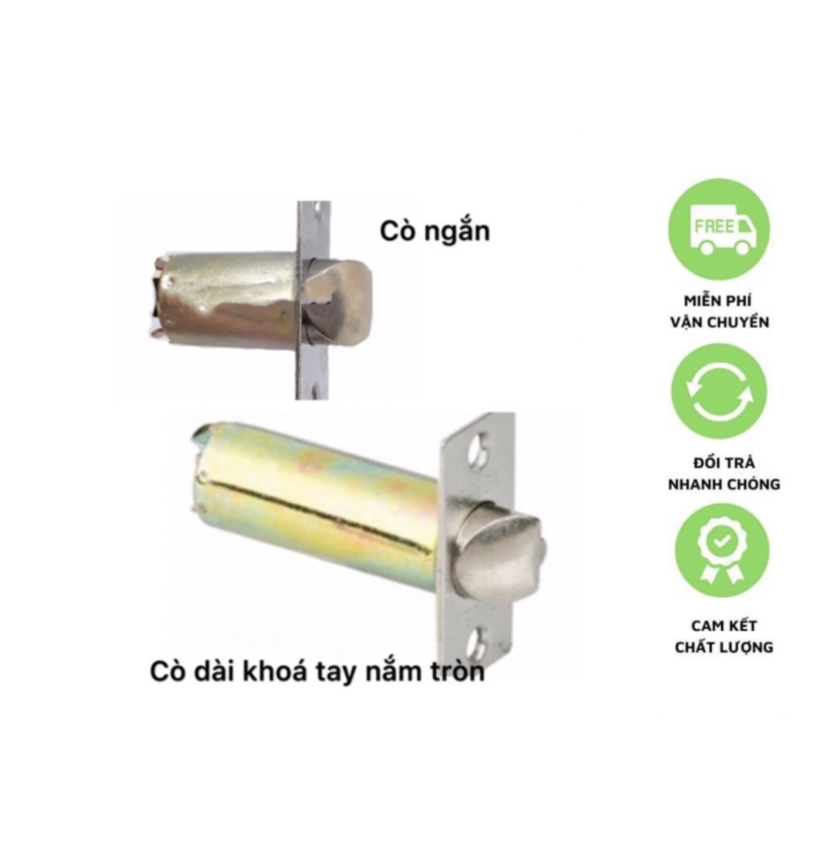 Cò khóa, mồm khoá tay nắm tròn