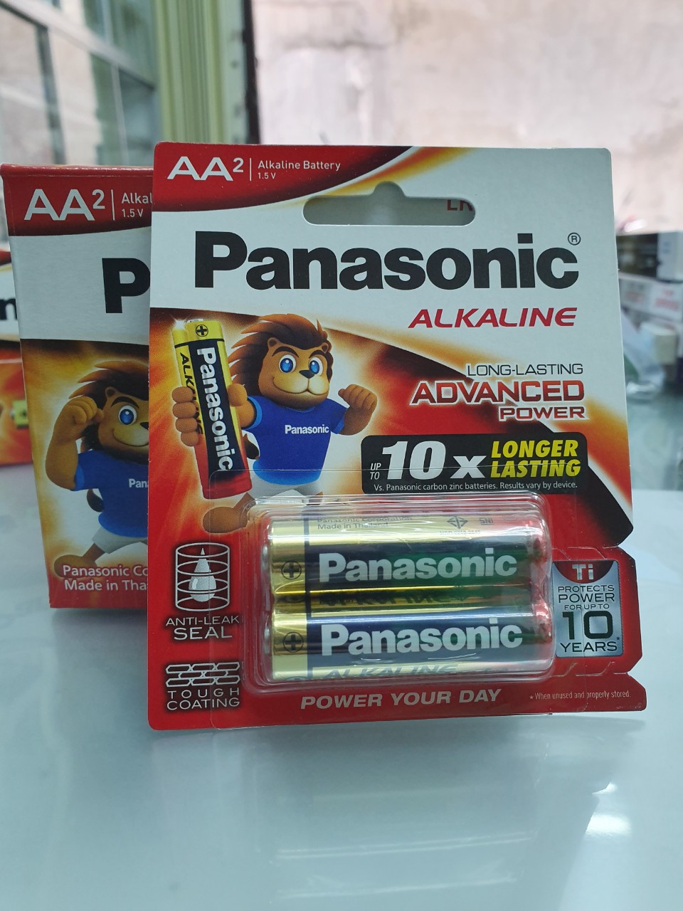 Vỉ 4 viên Pin than 2A Panasonic