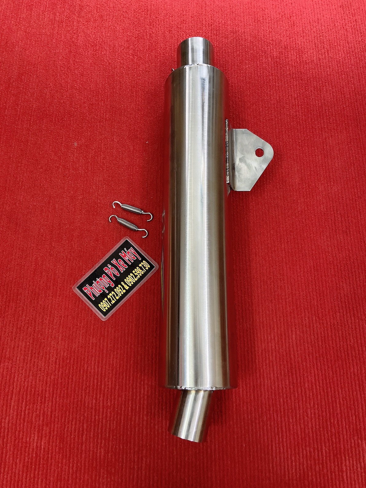[HCM] Pô lon CBR full INOX 304 dành cho mọi XE MÁY [ NEW ]