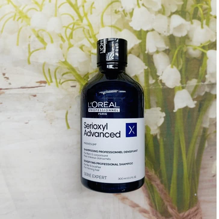 Dầu gội tinh chất l'oreal serioxyl advanced làm dày, giảm rụng, mọc tóc 300ml