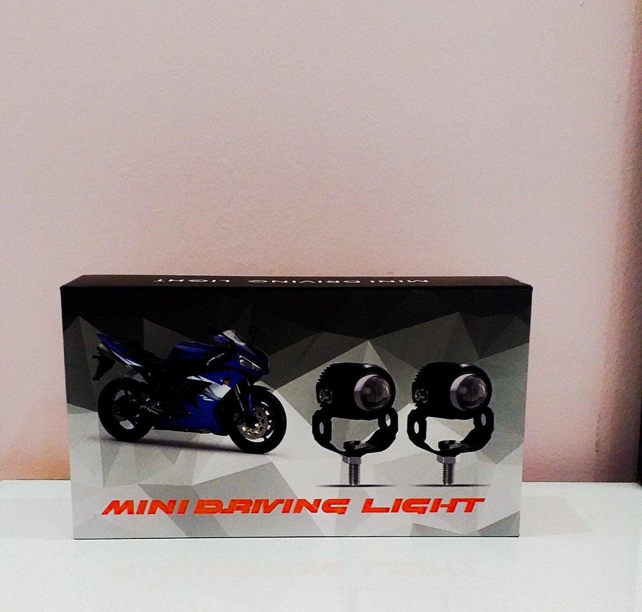 Đèn trợ sáng bi cầu mini fullbox 2 bóng