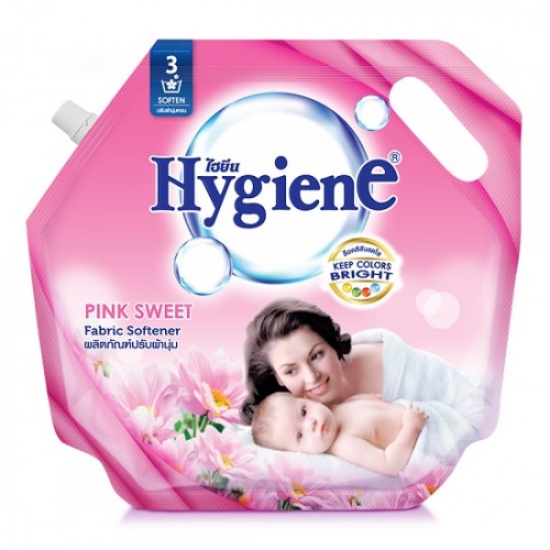 NƯỚC XẢ VẢI HYGIENE 1800ML THÁI LAN [MÀU HỒNG]