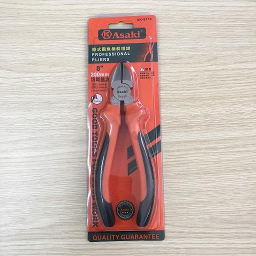 Kìm cắt Asaki AK-8110 C2-8 (Cam)