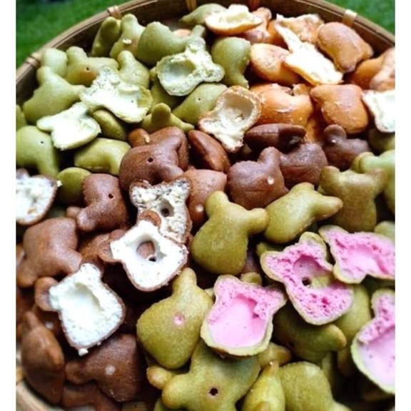 [HCM]1kg bánh gấu mix 4 vị
