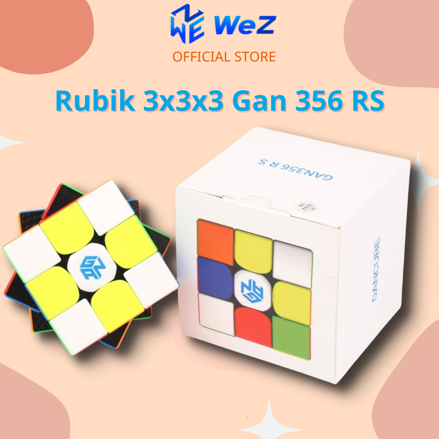 Rubik 3X3 Gan 356 RS Phiên Bản Mới Cao Cấp Thay Thế GAN 356R