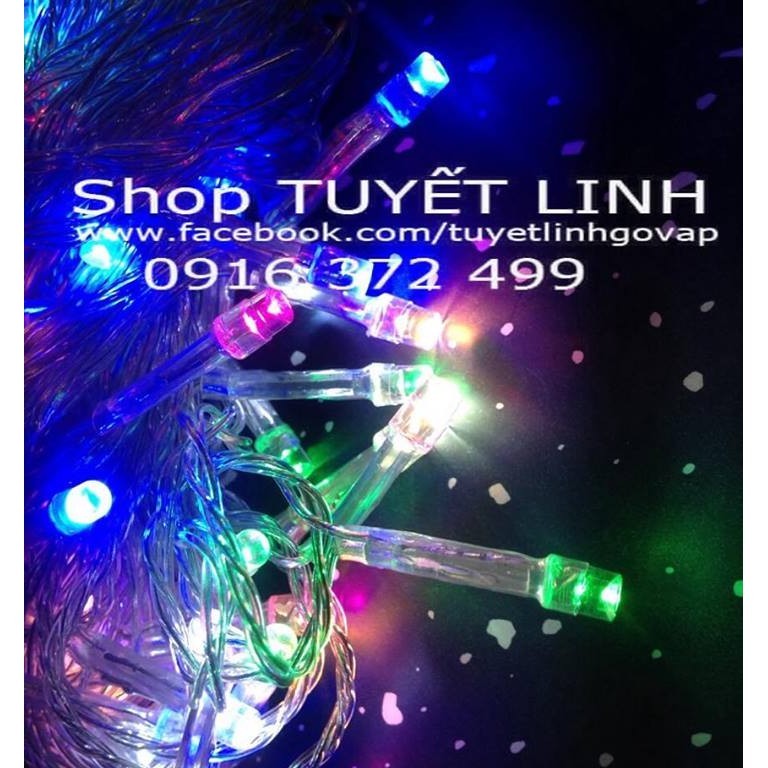 [HCM]Dây Đèn Nháy Trang Trí dài 5M - 20k/1 bộ
