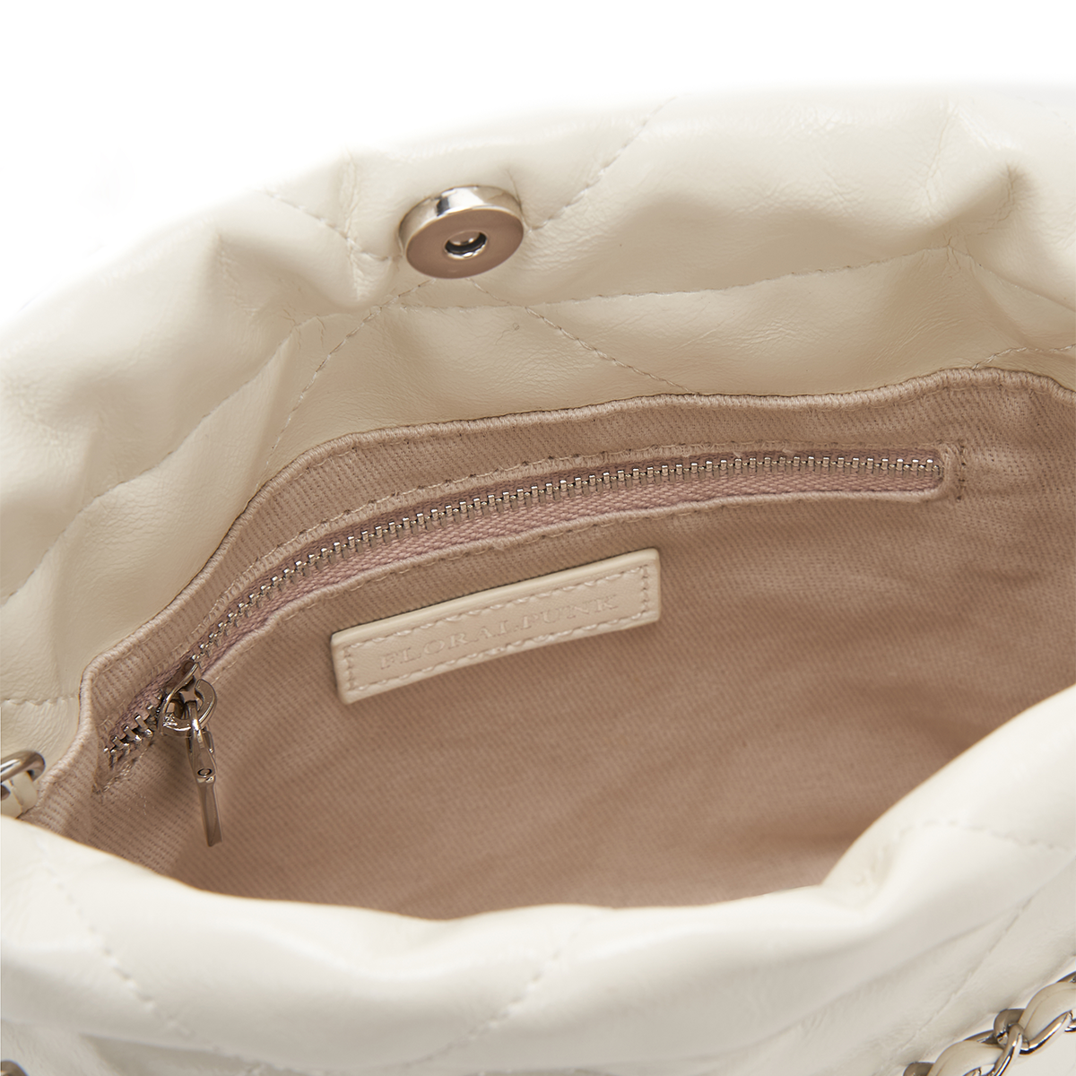 Túi xách Floralpunk Brooklyn Mini Shopper - White