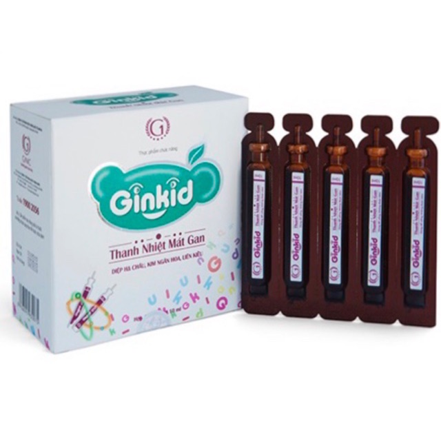 Ginkid thanh nhiệt mát gan