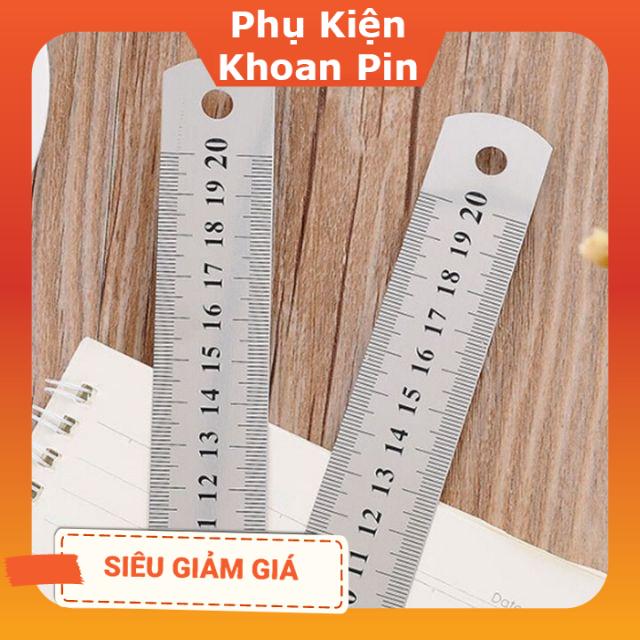 Thước lá - kẻ sắt, thước kẻ 30cm