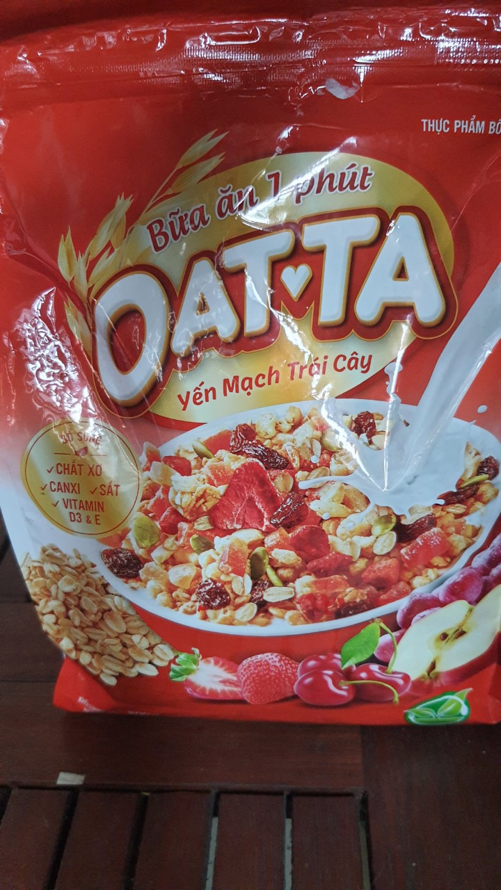 (HCM)YẾN MẠCH TRÁI CÂY GÓI 800G