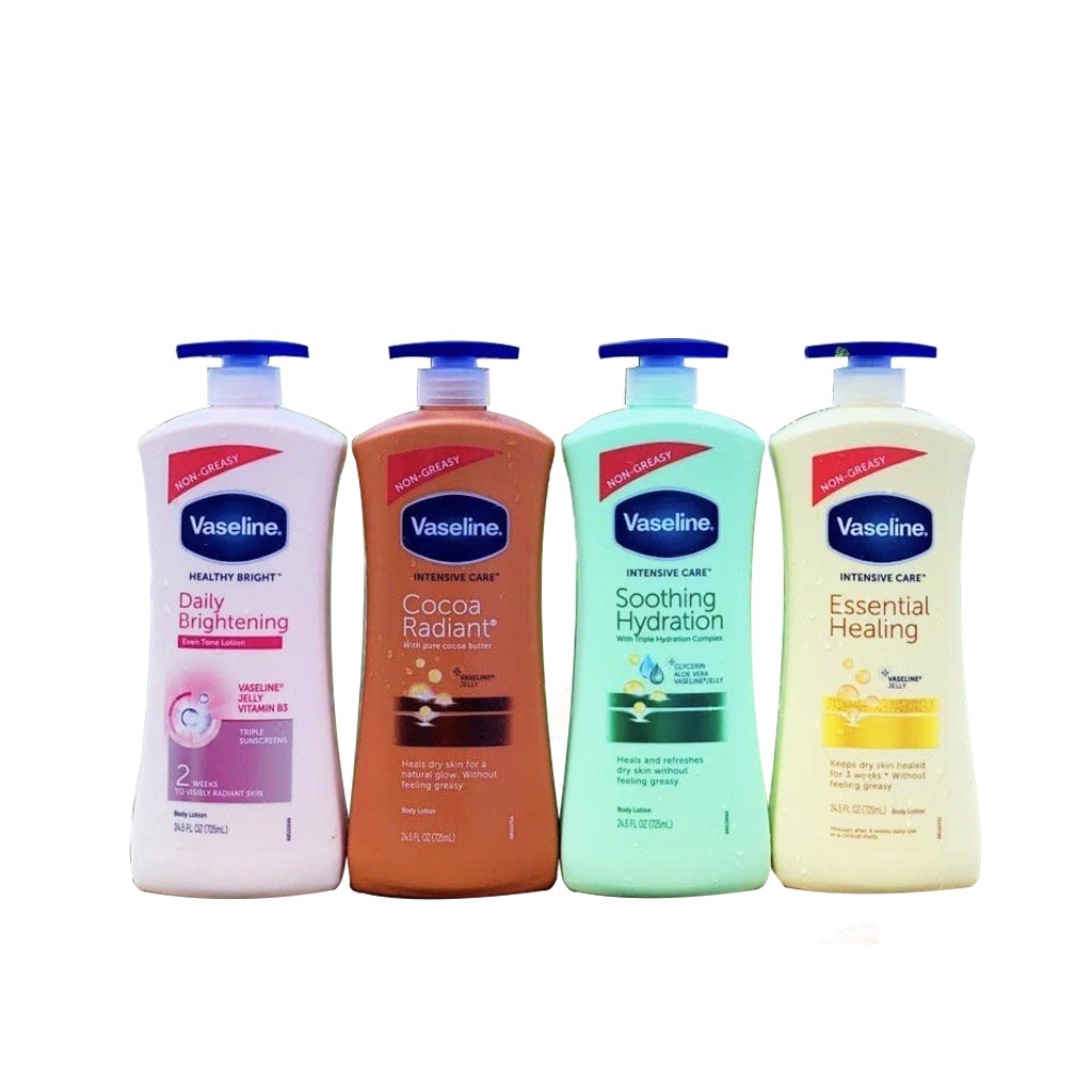 [Mẫu Mới] Dưỡng Thể Trắng Da Toàn Thân Vaseline Mỹ 725ml