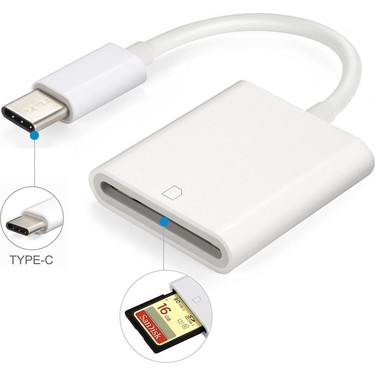 [HCM]Đầu đọc thẻ Đầu đọc thẻ SD Type C cho Mac Điện thoại