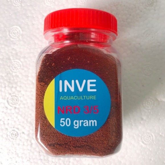 Cám Nhập Thái Inve NRD 3/5 Cám Dành Cho Cá Con Và Cá Lớn ( 50Gram/100Gram)