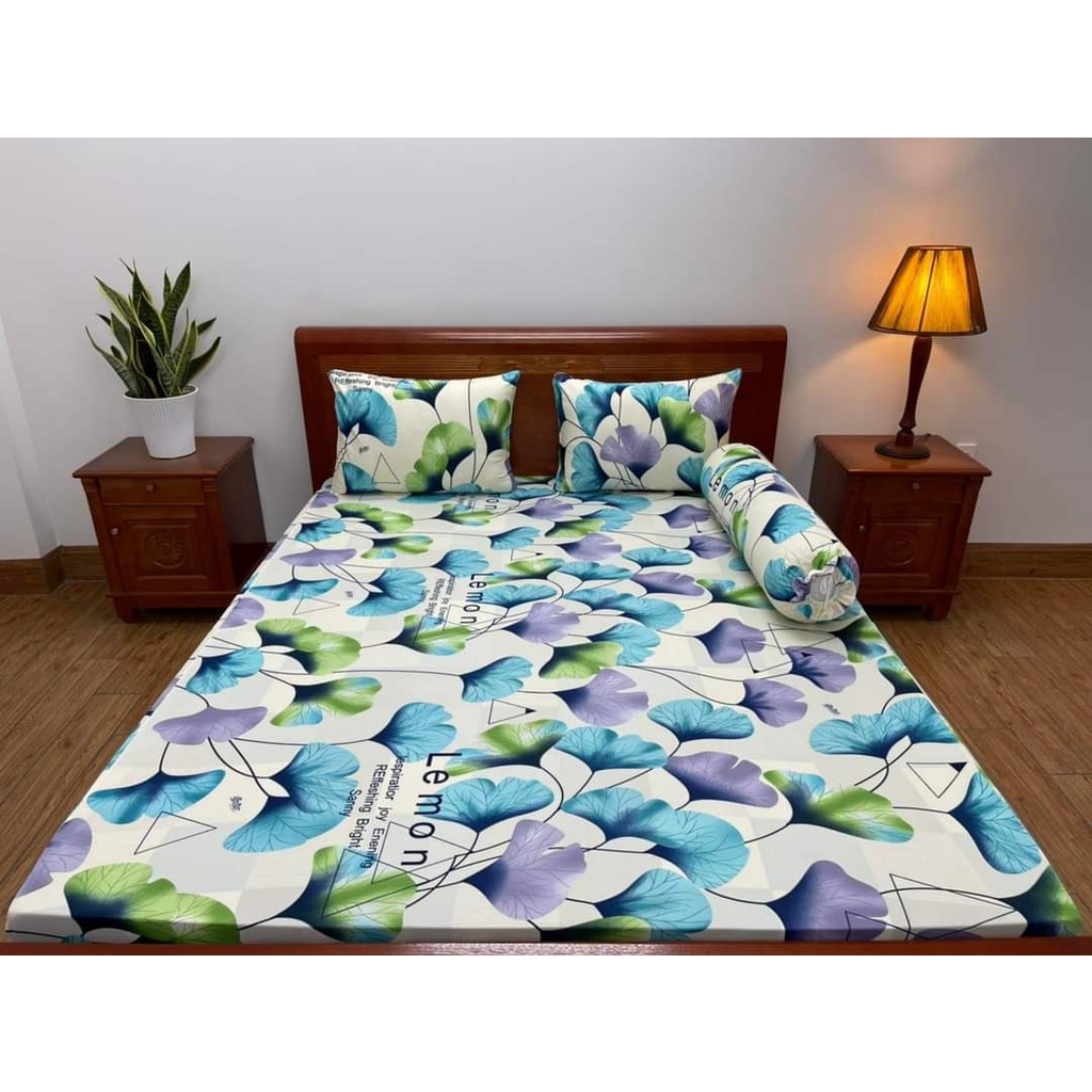 Drap bộ thun lạnh hình thú ,hình họa tiết , giá rẻ
