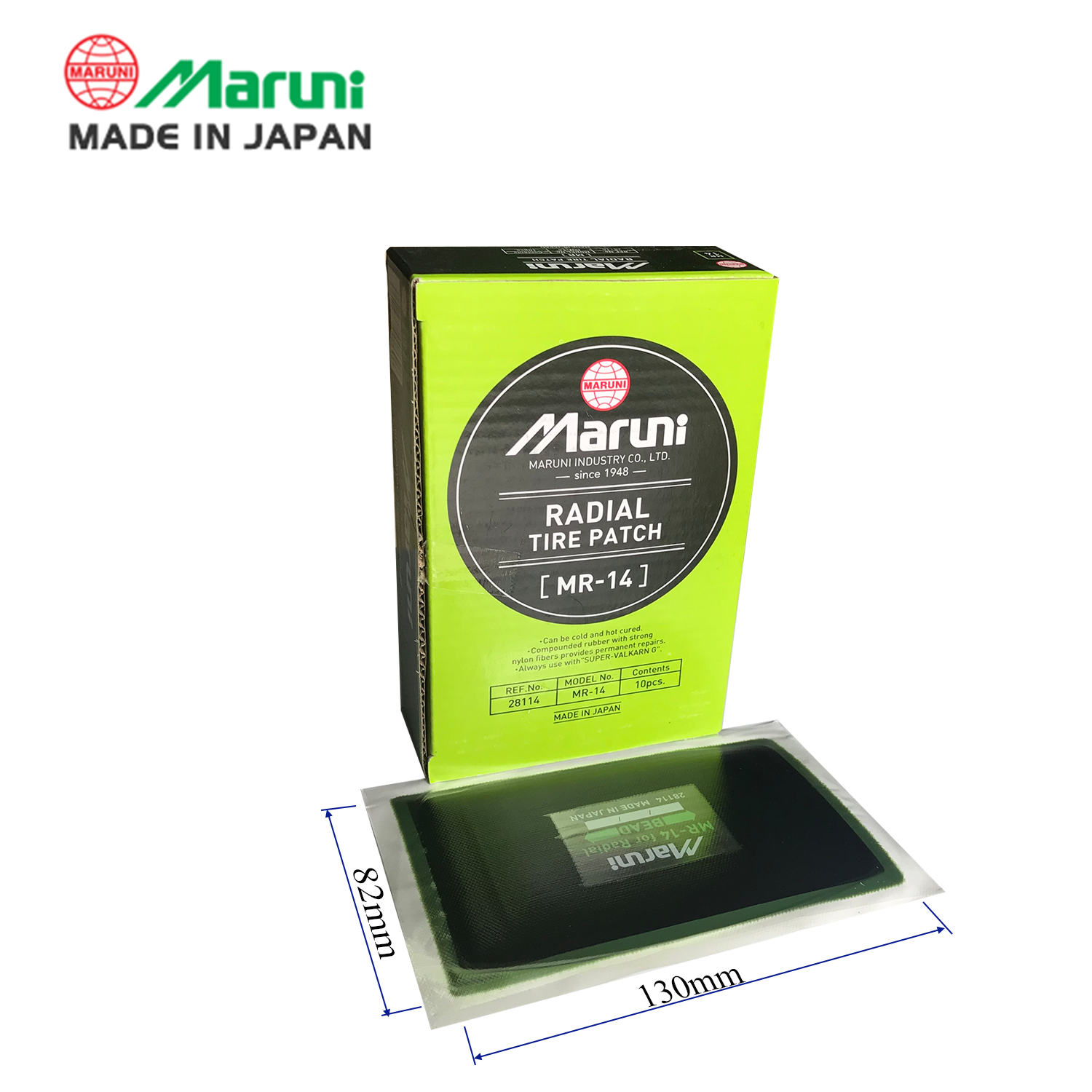 Hộp miếng vá có bố MR-14 thương hiệu Maruni - Nhật bản
