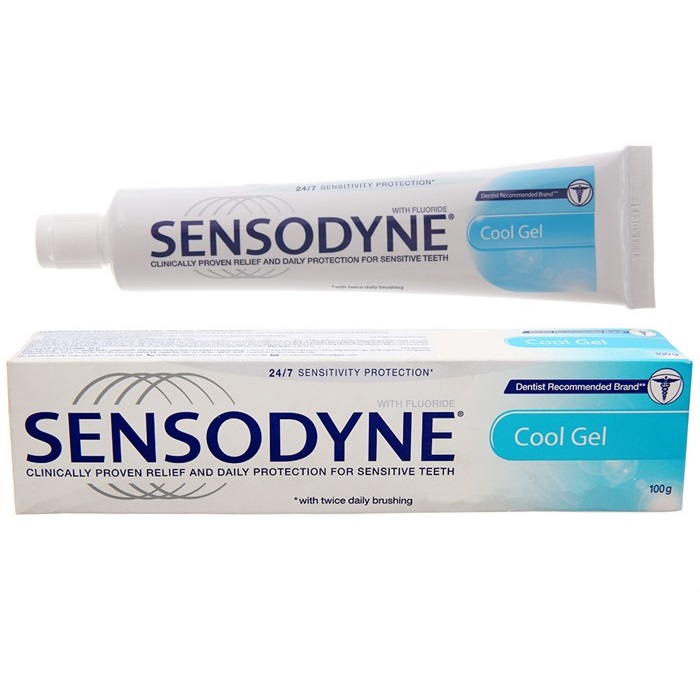 Kem đánh răng Sensodyne Cool Gel mát lạnh 100g