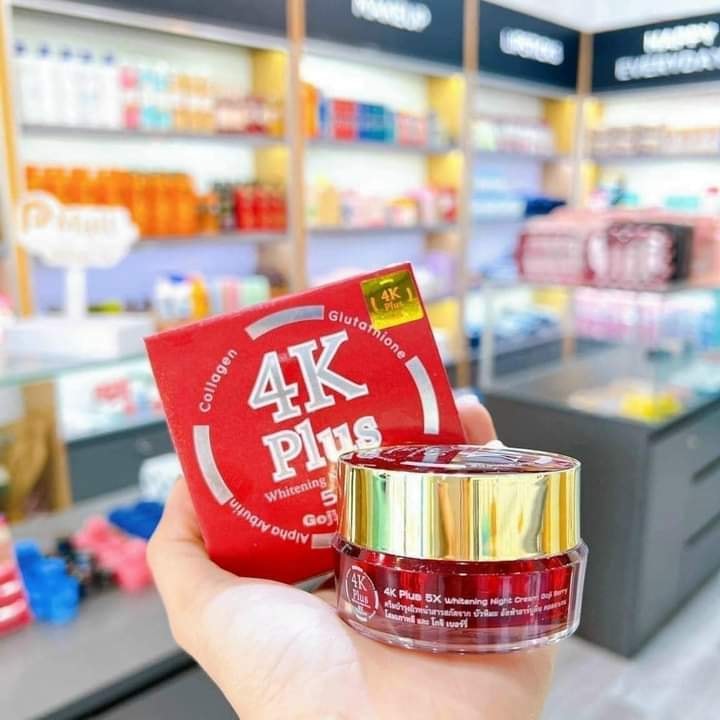 KEM 4K PLUS ĐỎ THÁI LAN dành cho da mụn