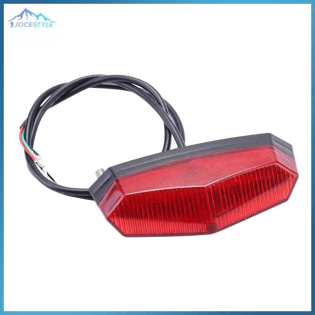 Electric Bicycle Rear Lamp LED Safety Night Riding Warning Ebike Taillights