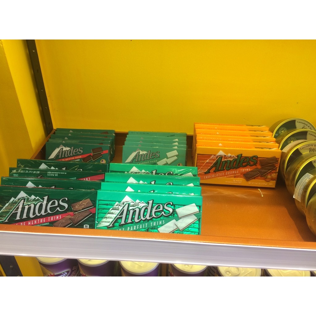 Socola Andes Bạc hà Mỹ 132g