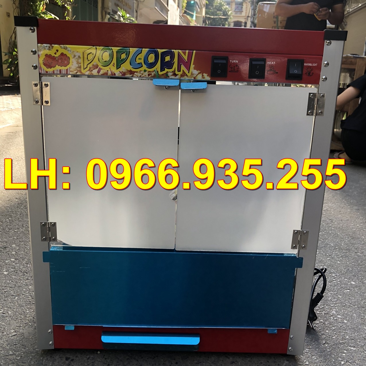 Máy làm bắp rang bơ,máy nổ bỏng ngô.