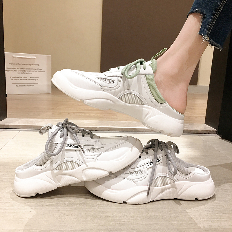 [CÓ SẴN - GIAO NGAY] Giầy nữ thể thao hở gót - D026