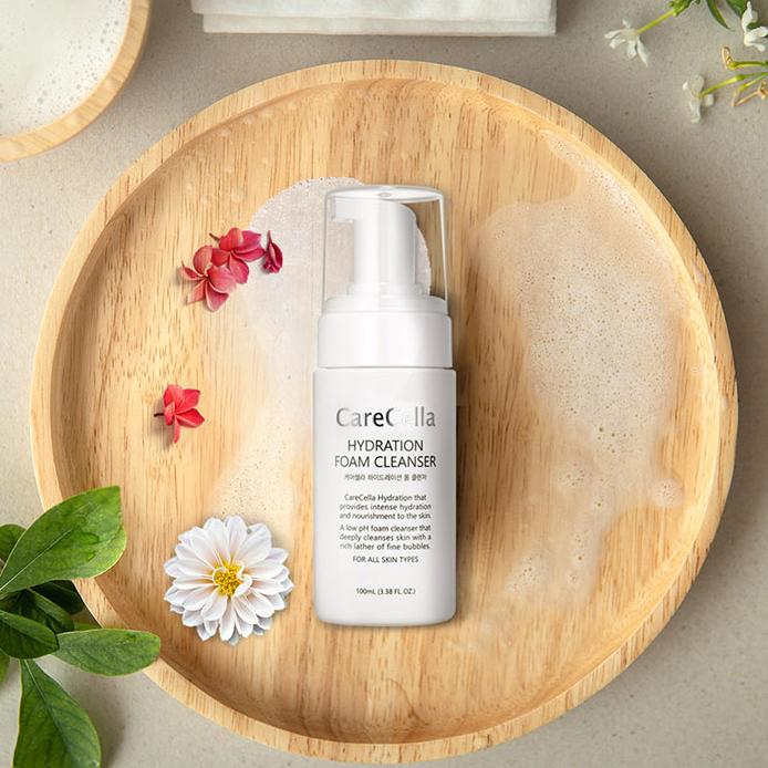 Sữa rửa mặt tạo bọt Carecella Hydration Foam Cleanser 100ml