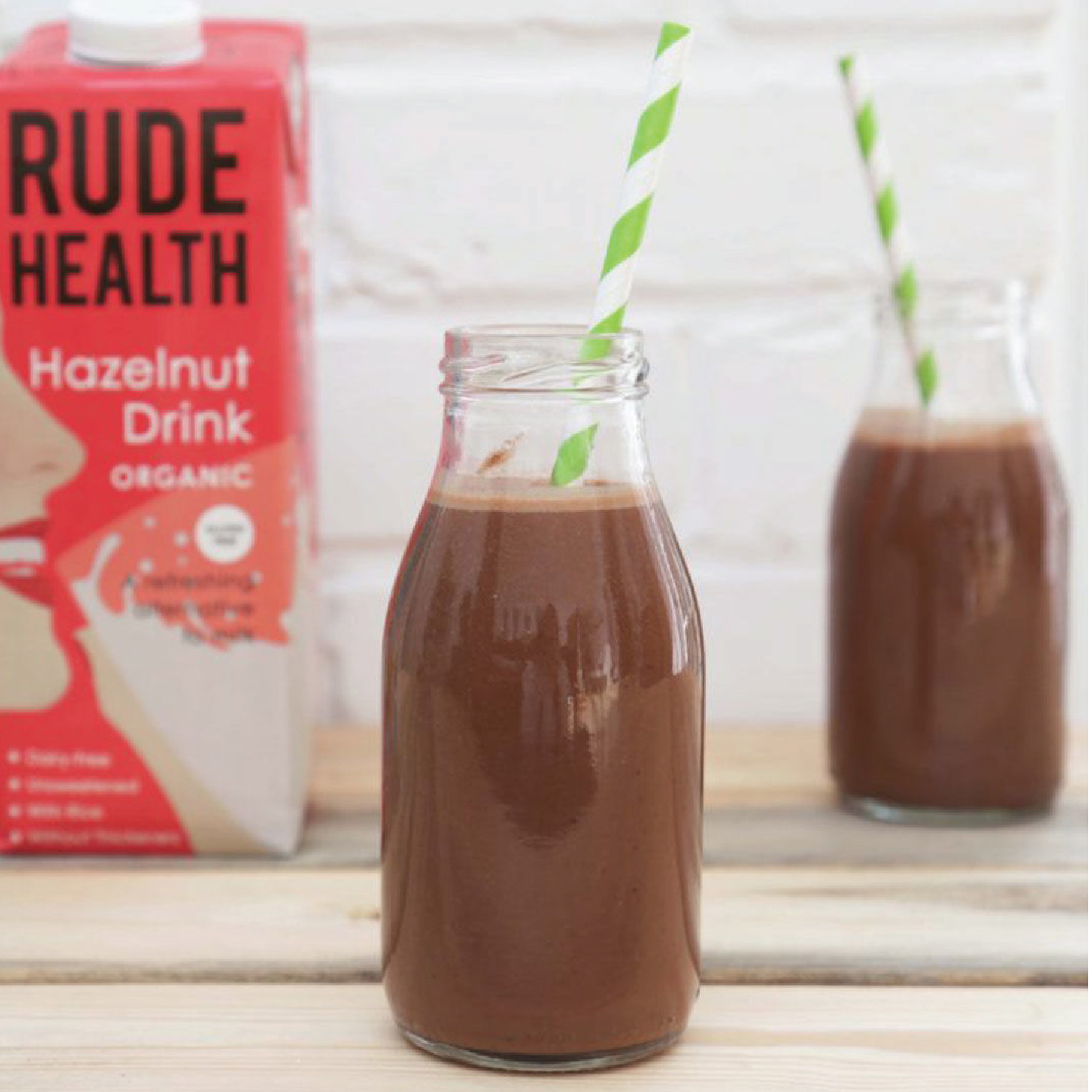 Sữa Hạt Phỉ Hữu Cơ Rude Health - Organic Hazelnut Drink 1L