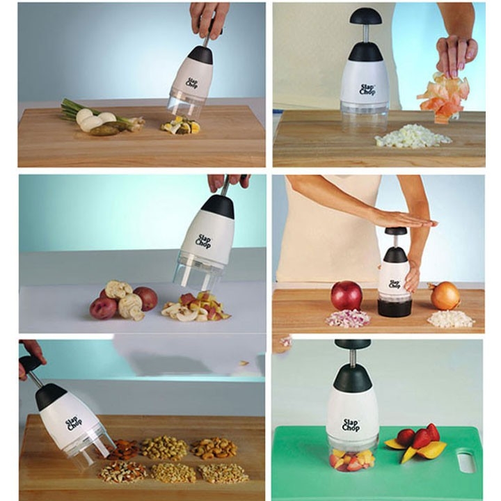Dụng Cụ Dập Hành Tỏi, Ớt Rau Củ Slapchop