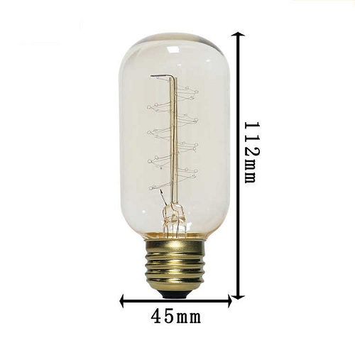 Bóng đèn sợi tóc Edison T45