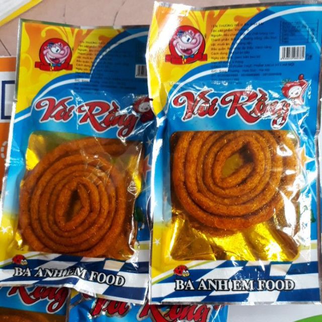 Snack Gân Gà - Snack Vòi Rồng