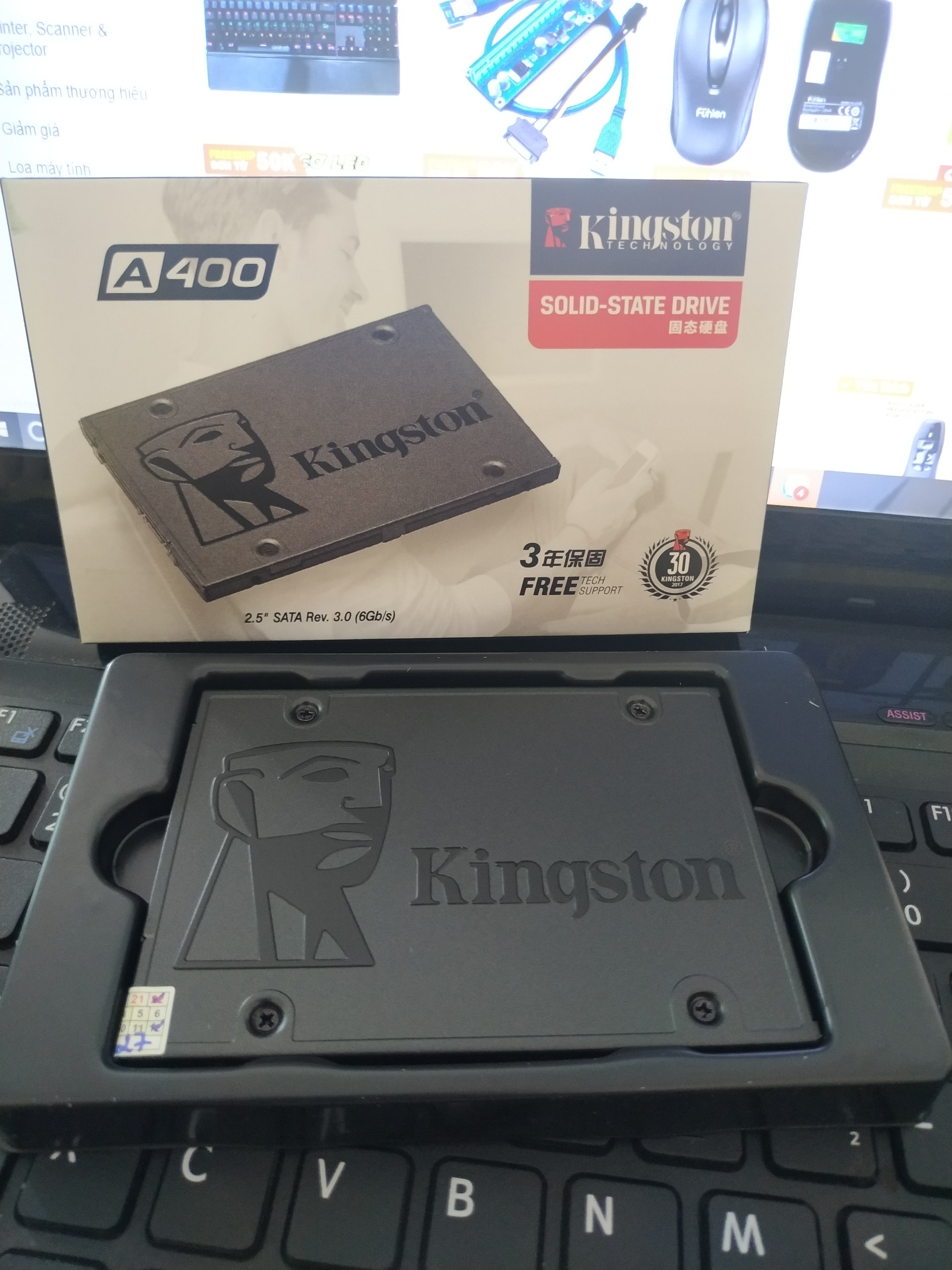Ổ Cứng SSD KINGSTON 120GB A400