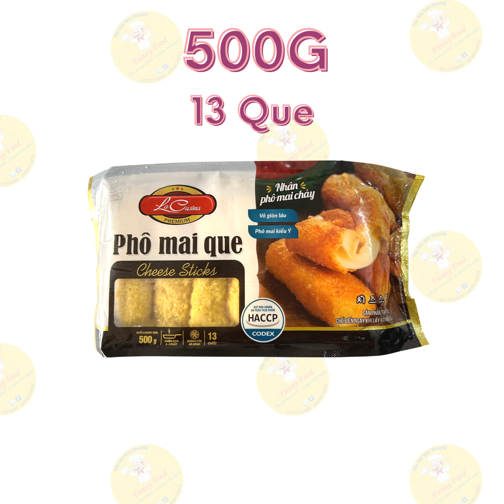 Phô Mai Que Mozzarella LC - [Loại Ngon Nhiều Phô Mai] - 13 Que - [Ship Hỏa Tốc HCM] - Funnyfood