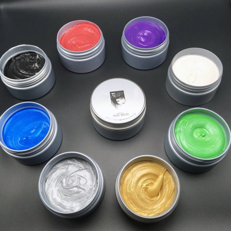 Sáp tóc-wax tóc,tạo màu, sáp vuốt tóc lên màu cho tóc, thay đổi được nhiều màu tóc như mong muốn, sáp màu mới 1