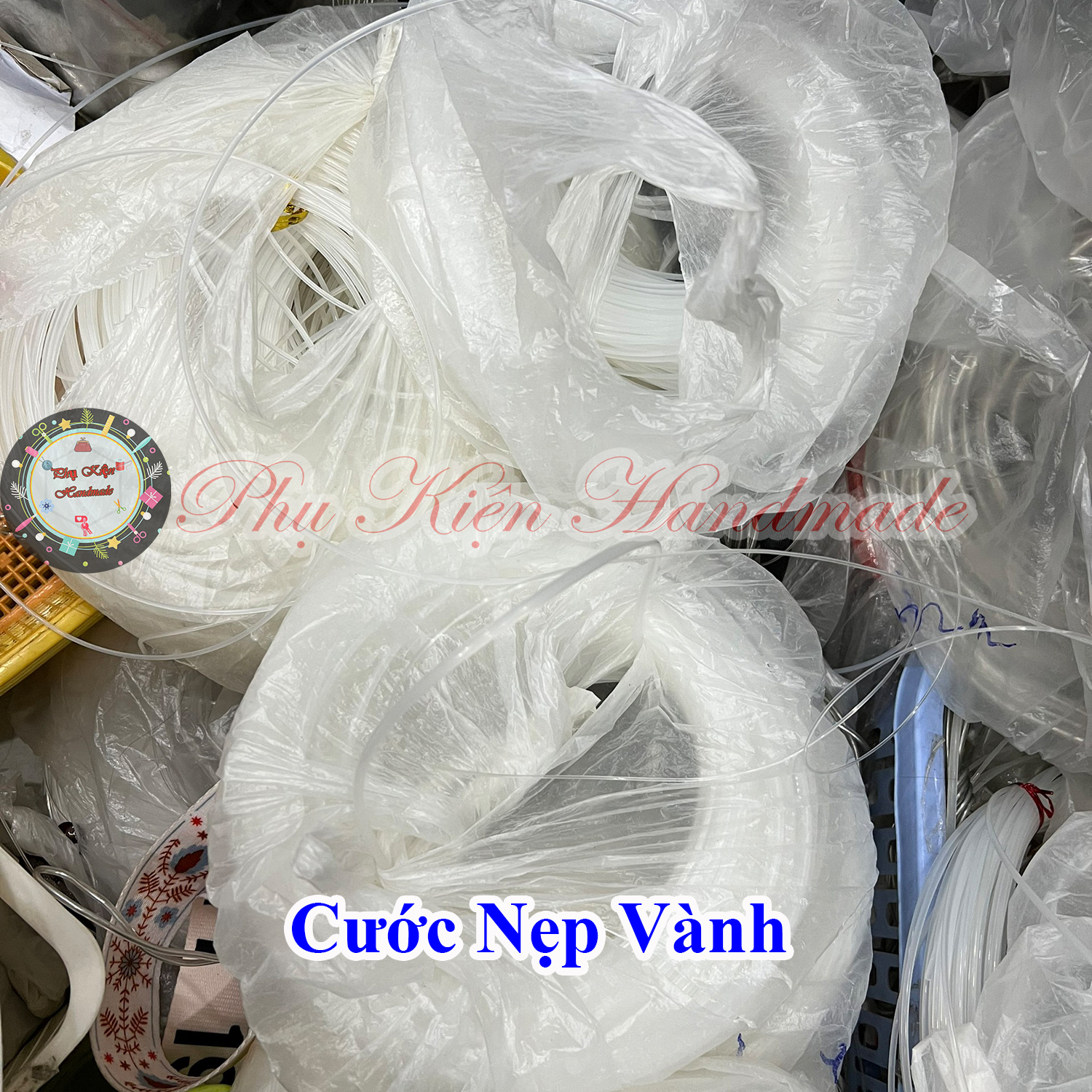 Cước nẹp vành làm đồ handmade