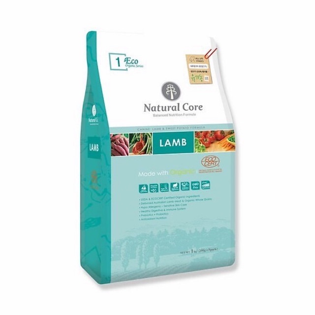 Thức Ăn Cho Chó - Hạt Hữu Cơ Natural Core