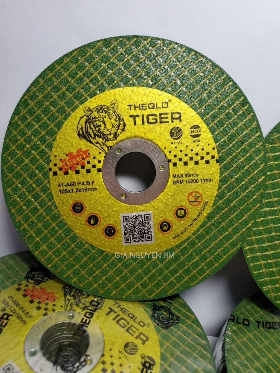 Đá cắt sắt cắt inox tiger