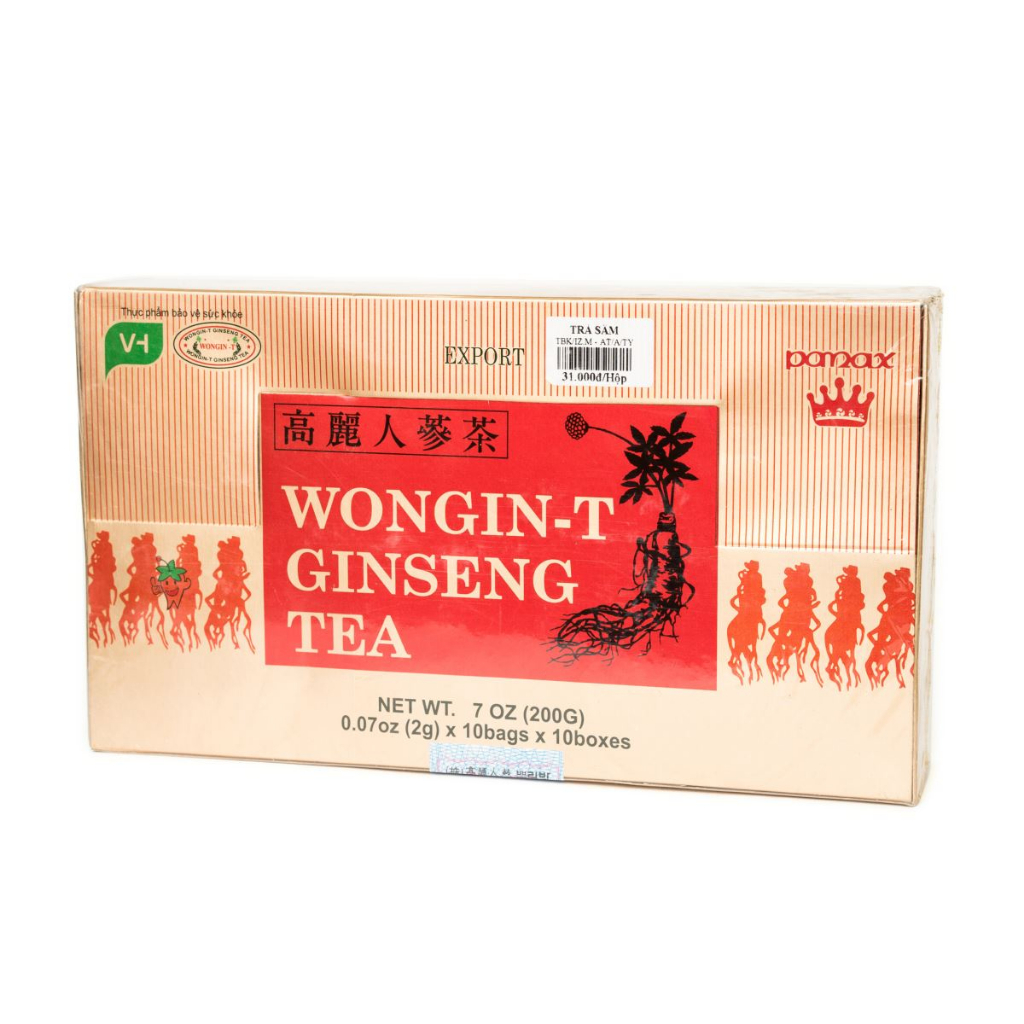 Trà Sâm wongin-t ginseng tea 100 gói - 2g)