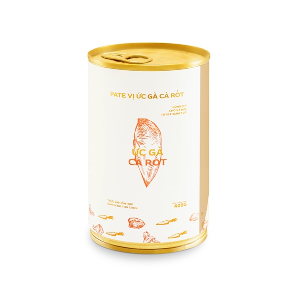 Pate Alpha Pet Cho Mèo Lon 400g (Nhà máy King Pet) - [Nông Trại Thú Cưng]