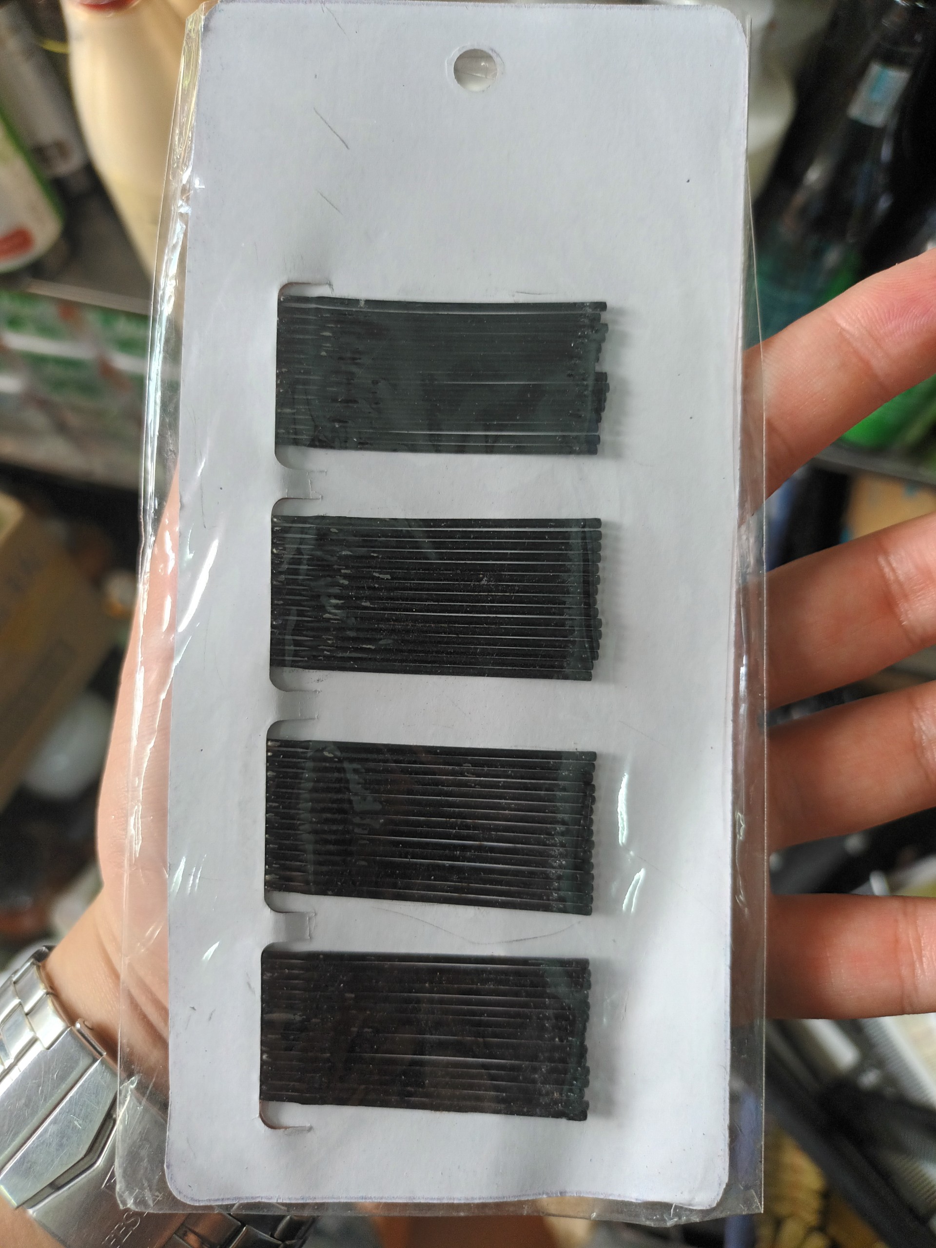 Vỉ 60 chiếc kẹp tăm kẹp tóc Bob Pin