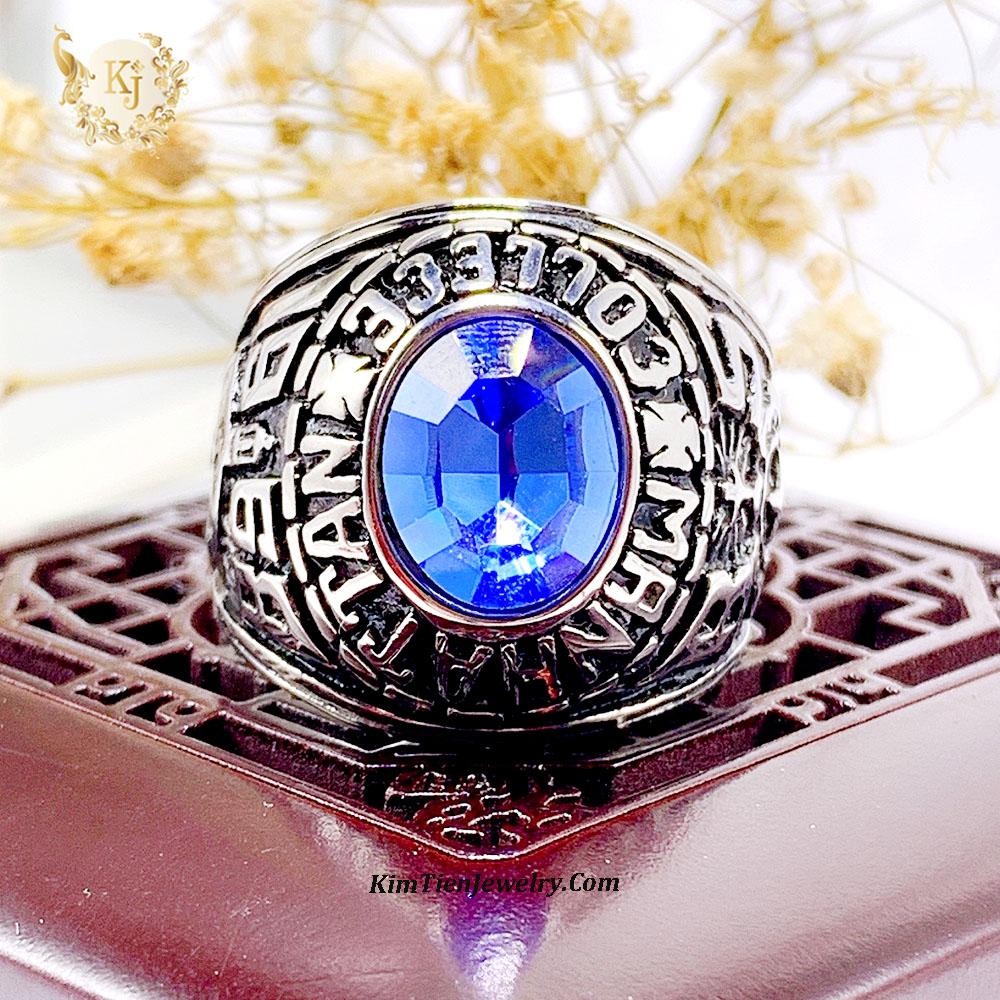 Nhẫn Nam Kiểu Quân Đội Mỹ, Lính Thủy Đánh Bộ  Mẫu N7  -  Tặng Kèm Hộp + Phiếu Bảo Hành  06 Tháng - Thương Hiệu KJ